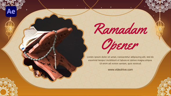 Ramadan Kareem Slideshow Opener