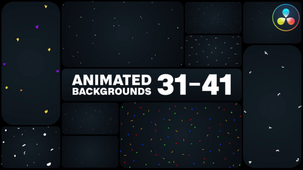 Animated Backgrounds for DaVinci Resolve
