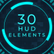 30 HUD Elements - VideoHive Item for Sale