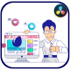 Gadgets Analytics And Smm Explainers for DaVinci Resolve - VideoHive Item for Sale