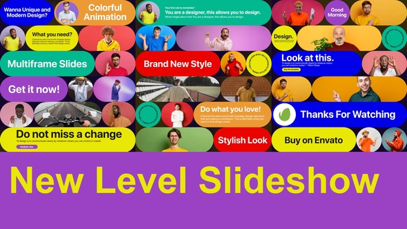 New Level Slideshow Colorful Gallery Opener