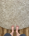 Feet On Shag Pile Floor Rug - PhotoDune Item for Sale