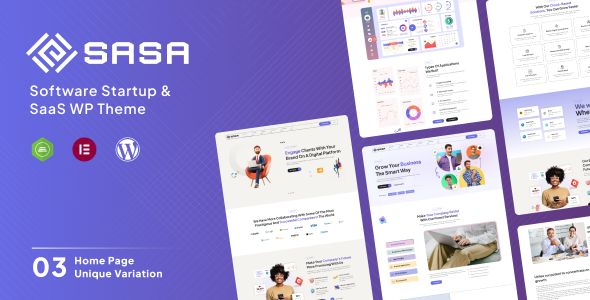 SaSa - Startup, SaaSTheme