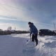 Man shoveling snow - VideoHive Item for Sale