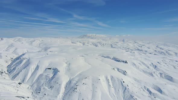 Winter Snowy Mountains