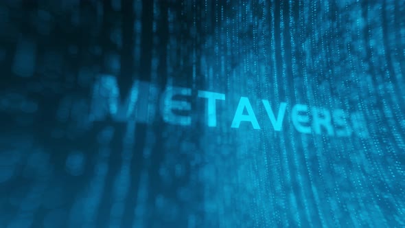 Abstract Tech Source Code Metaverse