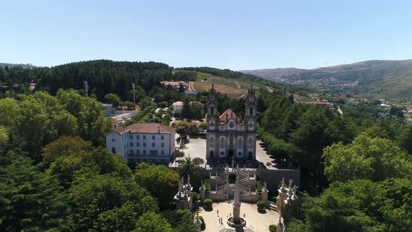 Sanctuary of Senhora dos Remédios. Lamego, Portugal