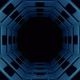 Blue Spaceship Interior Zoom Vj Loop Background - VideoHive Item for Sale