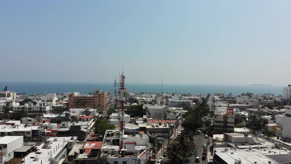 Aerial View of Veracruz, Mexico