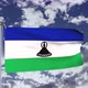 Lesotho Flag Waving 4k - VideoHive Item for Sale
