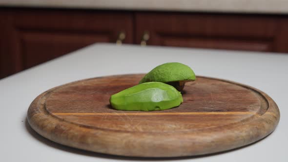 Unrecognizable Woman Preparing Vegetable Salad Sustainable Lifestyle