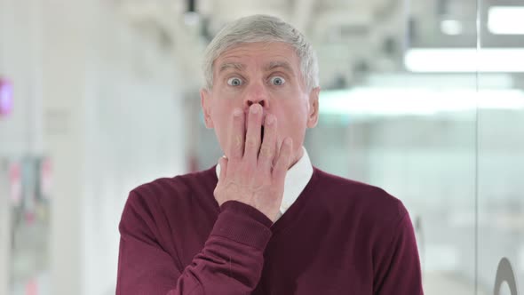 Shocked Middle Aged Man Shocked By Results