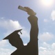 Young Student Hands Up Celebrating University Graduate - VideoHive Item for Sale