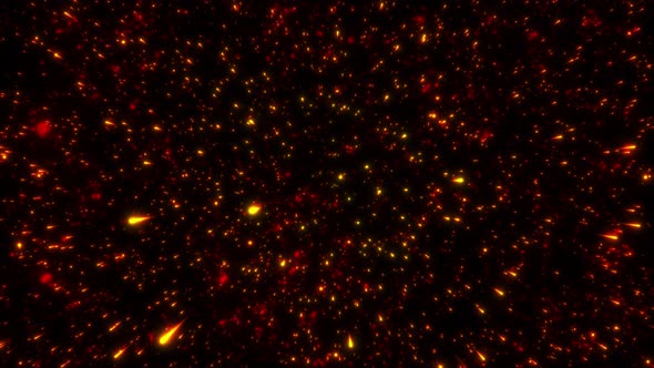 Concept 25-S1 View of the Abstract Star Field from Outer Space