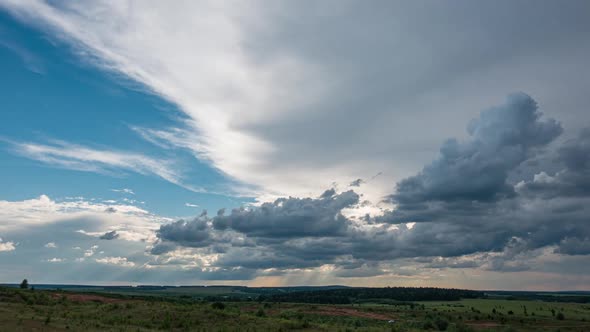 Nature Environment Dark Huge Cloud Sky Black Stormy Cloud Motion Big Stormy Rain Day Thunderstorm