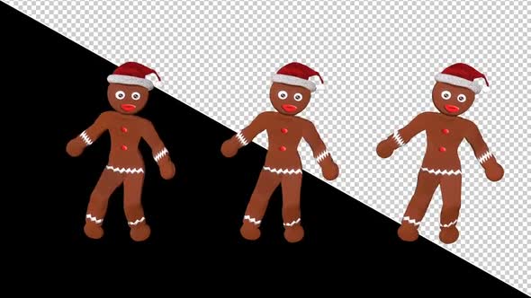 Gingerbreads Loop Dance