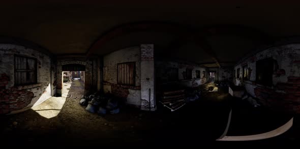 VR360 View of Old Abandoned Factory alt