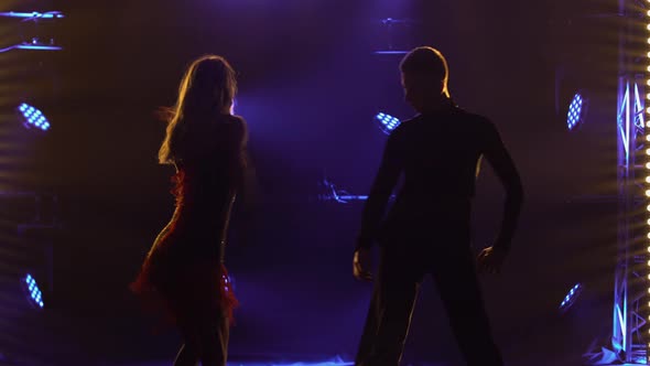 Incendiary Rumba Performed By Ballroom Dancing Partners