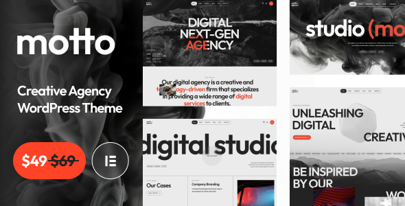 Motto - Creative Agency & StartupTheme