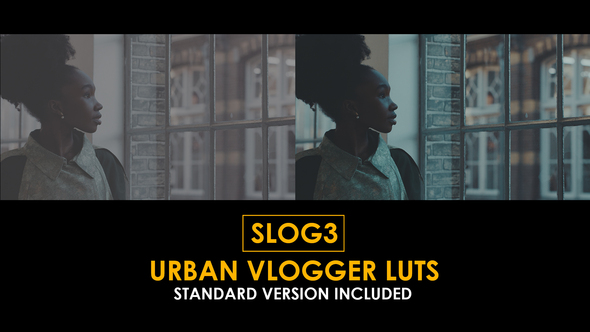 Slog3 Urban Vlogger and Standard Color LUTs