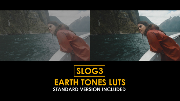 Slog3 Earth Tones and Standard Color LUTs