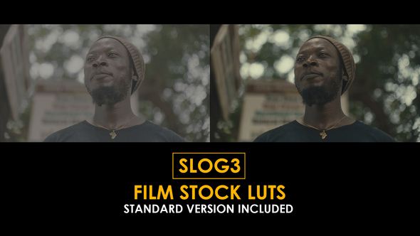 Slog3 Film Stock and Standard Color LUTs