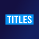 Titles - VideoHive Item for Sale