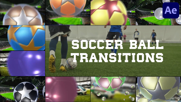 Soccer Ball Transitions for After Effects alt