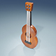 Ukulele Hawaiian Guitar - 3DOcean Item for Sale