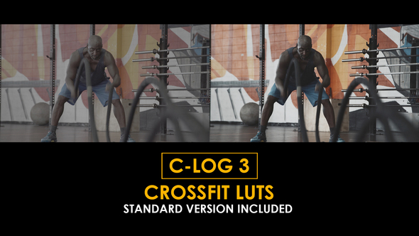 C-Log3 Crossfit and Standard LUTs