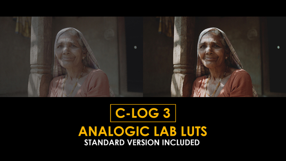 C-Log3 Analogic Lab and Standard LUTs