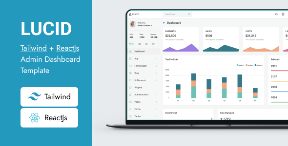 LUCID - Tailwind Admin Dashboard Template and ui kit | Admin Templates