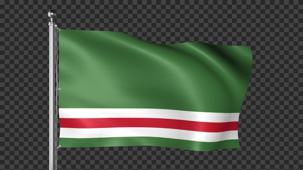 Chechen Repub Lic Of Ichkeria Flag