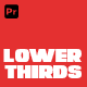 Lower Thirds | Premiere Pro - VideoHive Item for Sale