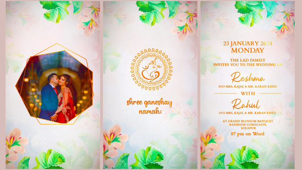 Indian Wedding Invitation