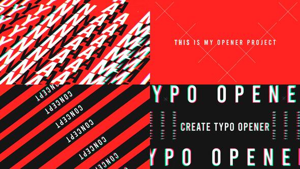 Typographic Intro