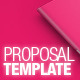 Proposal Template - GraphicRiver Item for Sale