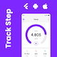 TrackStep - Step Counter | Tracker App | Flutter iOS/Android App Template - CodeCanyon Item for Sale