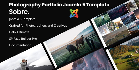 Sobre | Joomla 5 Minimal Photography Portfolio Template
