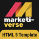 Marketi-verse - Digital Marketing Agency HTML5 website Template - ThemeForest Item for Sale