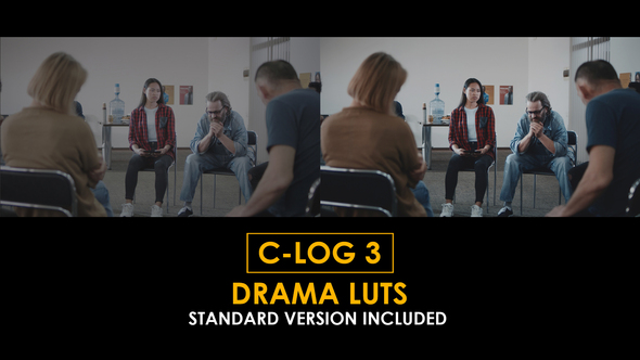 C-Log3 Drama and Standard LUTs