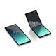 Animated Flexible Phone - clamshell smartphone with cyclic animation of display folding - 3DOcean Item for Sale