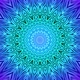 Blue Purple Mandala Abstract Background - VideoHive Item for Sale