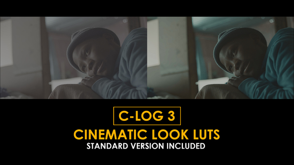 C-Log3 Cinematic Look and Standard LUTs