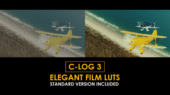 C-Log3 Elegant Film and Standard LUTs