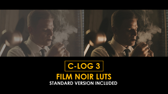 C-Log3 Film Noir and Standard LUTs