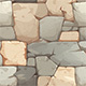 Hand painted stone wall tile texture - 3DOcean Item for Sale