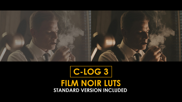 C-Log3 Film Noir and Standard Color LUTs