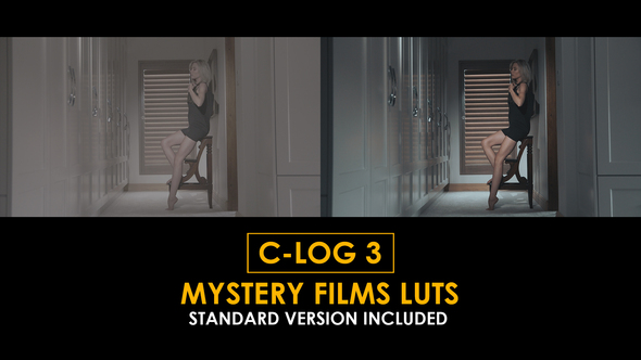 C-Log3 Mystery and Standard Color LUTs alt