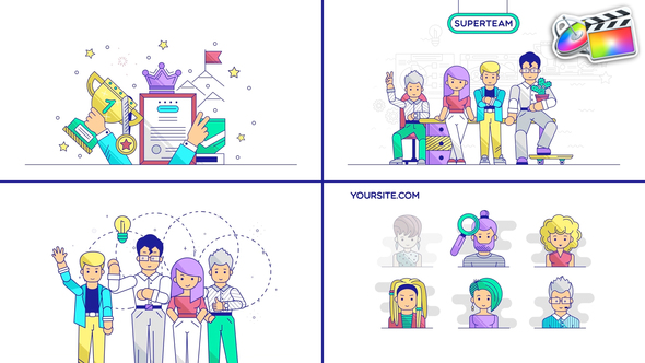 HR And Team Explainers for FCPX alt